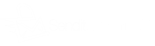 SendItCertified logo for HIPAA-compliant secure email and file delivery platform