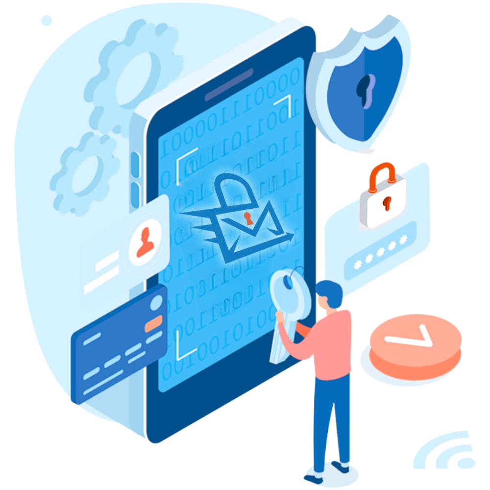 SendItCertified security credentials showing HIPAA compliance AES-256 encryption and SOC 2 readiness